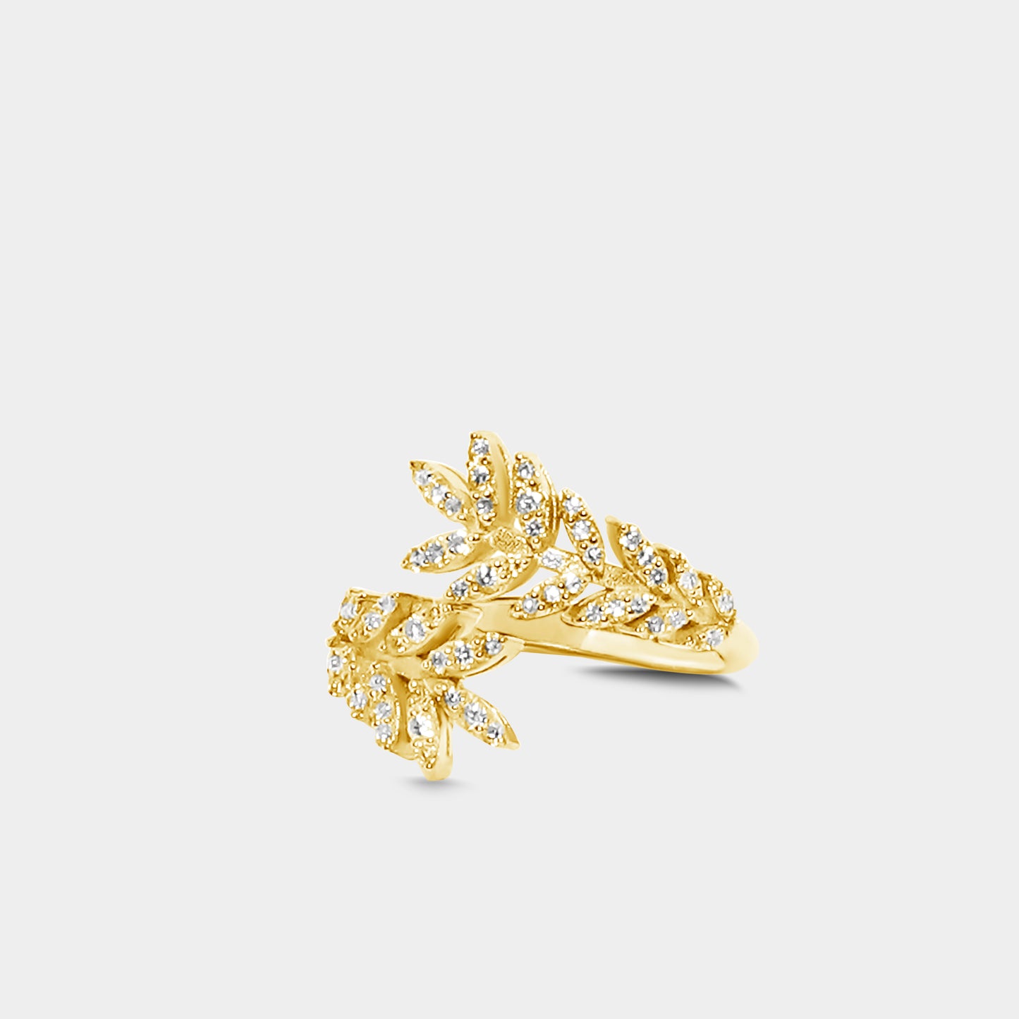 Felmeny Acacia Ring in Gold with Diamonds