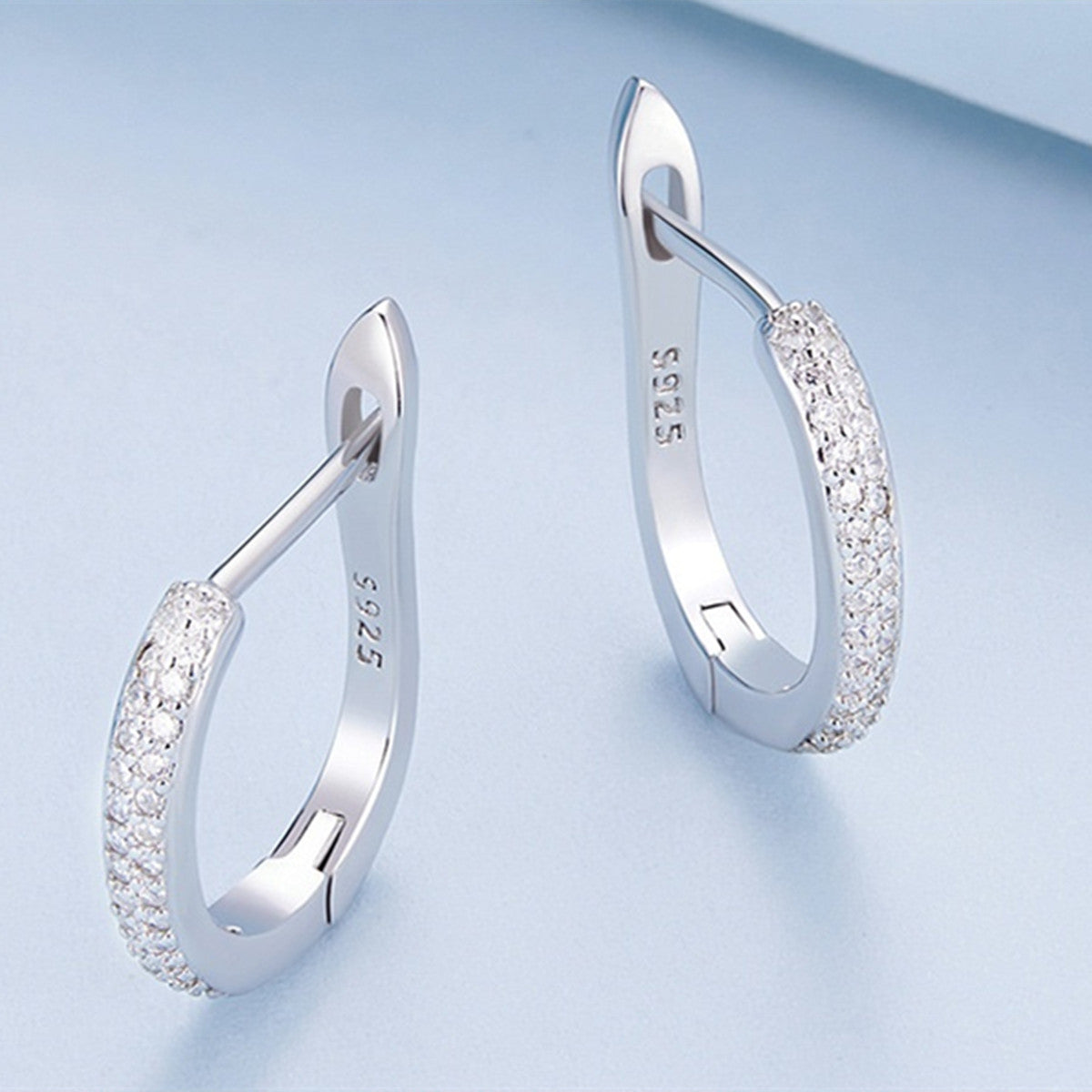 Felmeny Seralyn Earrings in Silver with Zircon