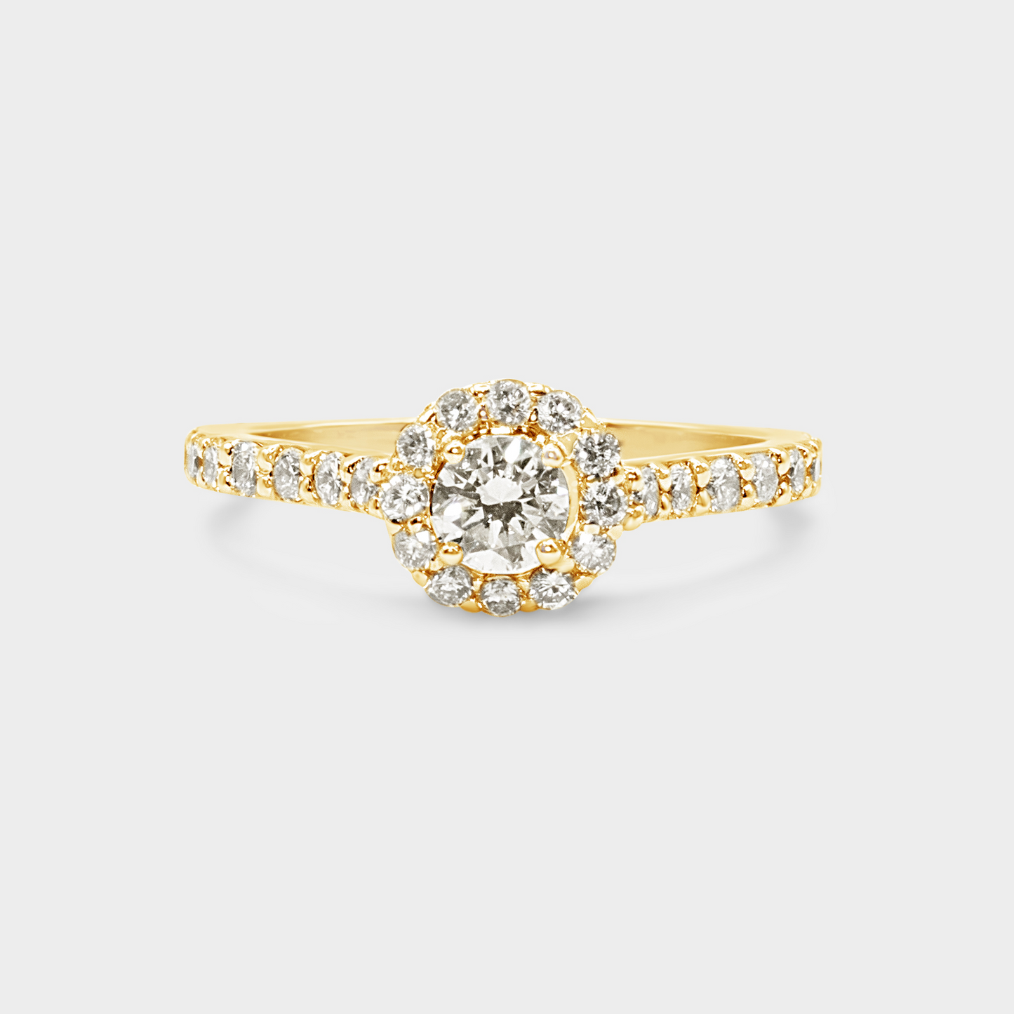 Felmeny Cerene Ring in Gold with Diamonds