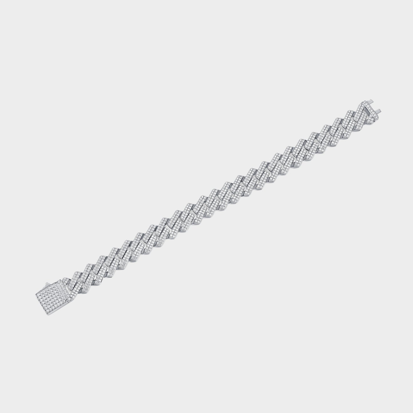 Felmeny Elysia Bracelet in Silver with Moissanite