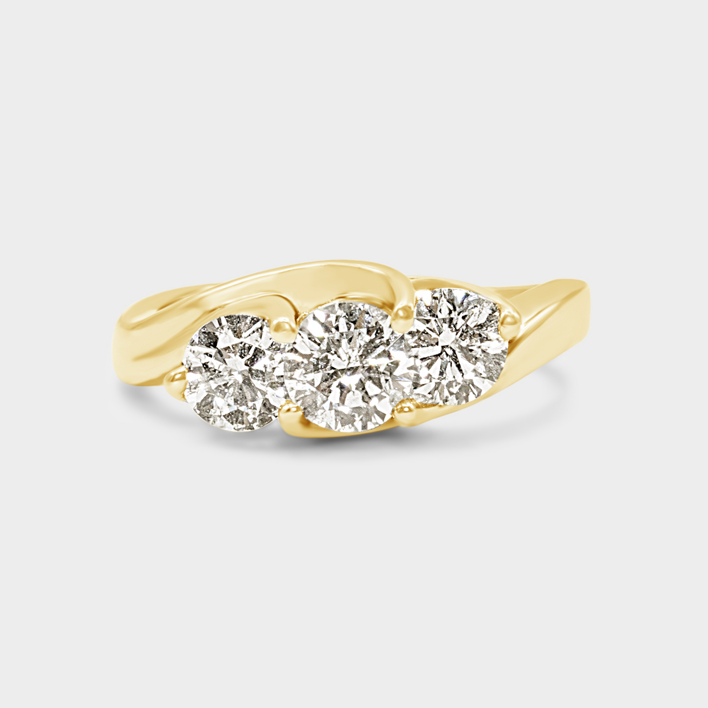 Felmeny Quartet Ring in Gold with Diamonds