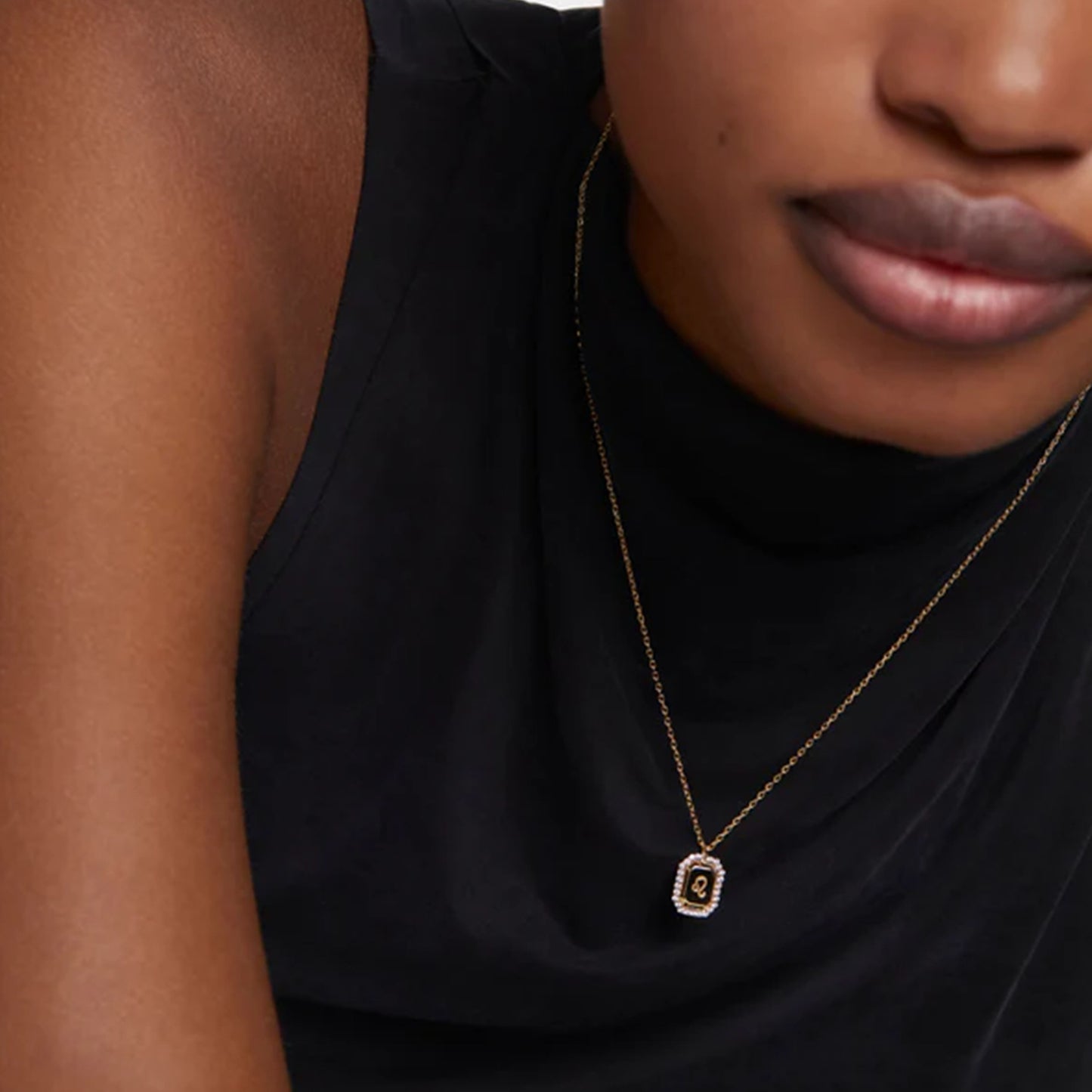 Felmeny Zodiac Signs Necklace in Silver with Zircon