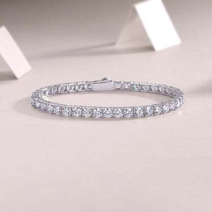 Felmeny Fiora Bracelet in Silver with Moissanite