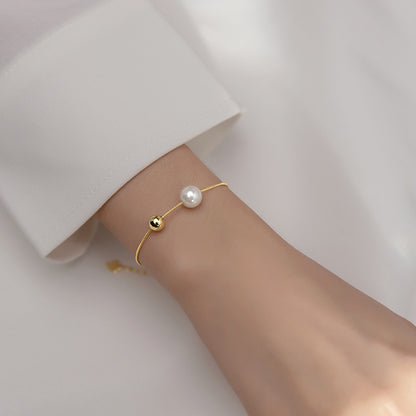 Felmeny Pearlaire Bracelet in Silver