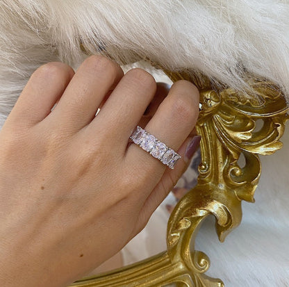 Felmeny Starry Ring in Silver with Zircon