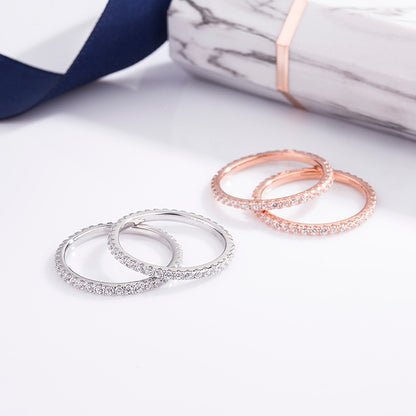 Felmeny Linéa Ring in Silver with Zircon