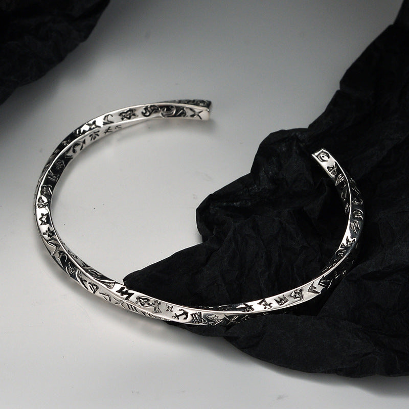 Felmeny Mobius Bracelet in Silver