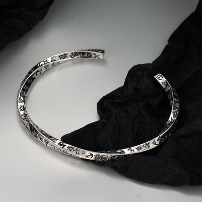 Felmeny Mobius Bracelet in Silver