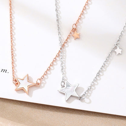 Felmeny Star Necklace in Silver