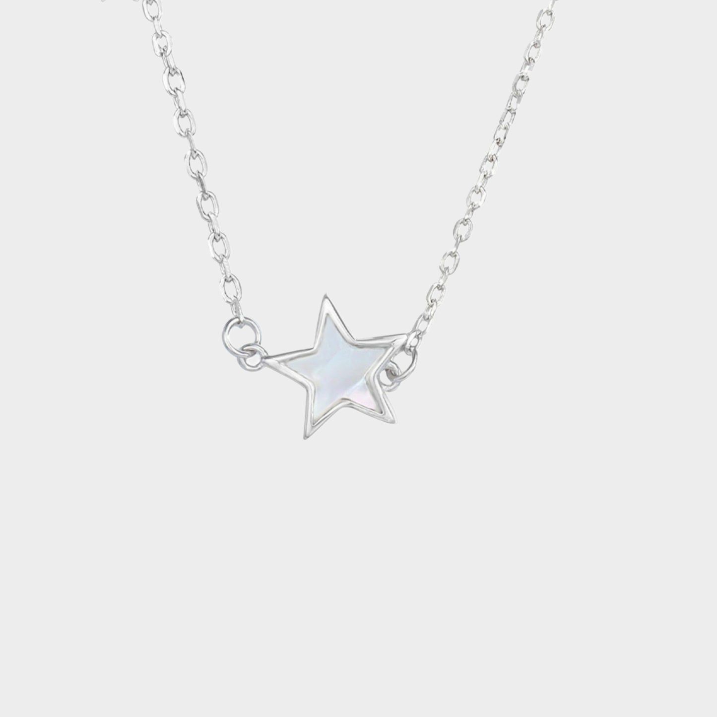 Felmeny Star Necklace in Silver
