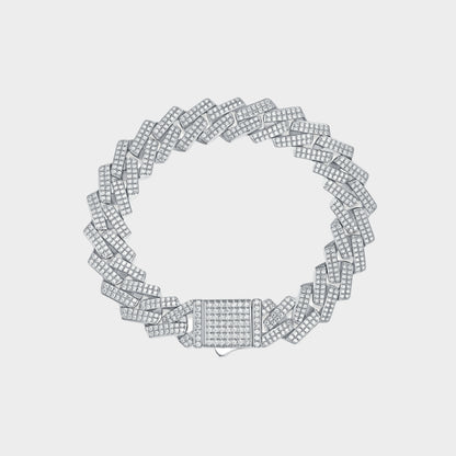 Felmeny Elysia Bracelet in Silver with Moissanite