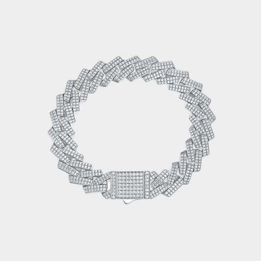 Felmeny Elysia Bracelet in Silver with Moissanite