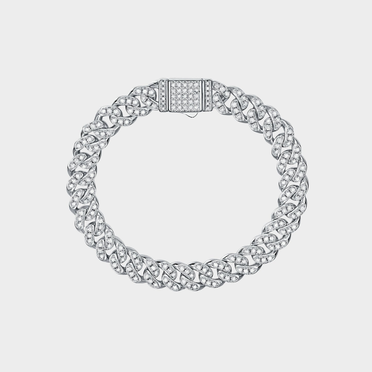 Felmeny Zarina Bracelet in Silver with Moissanite