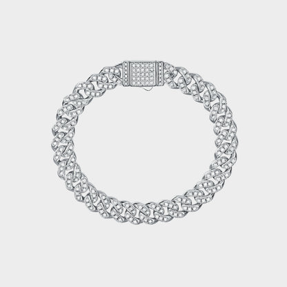 Felmeny Zarina Bracelet in Silver with Moissanite