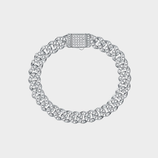 Felmeny Zarina Bracelet in Silver with Moissanite