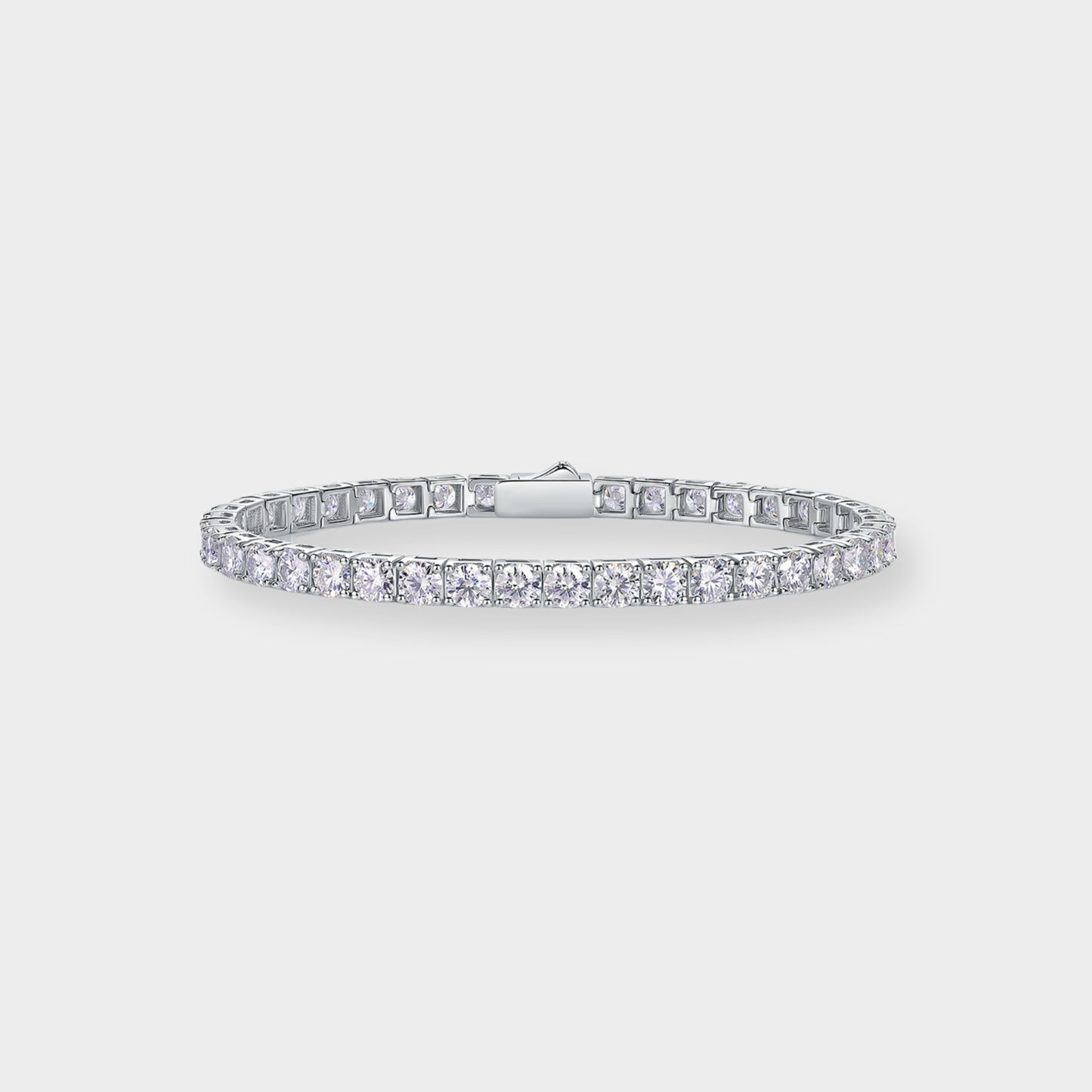 Felmeny Fiora Bracelet in Silver with Moissanite