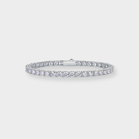 Felmeny Fiora Bracelet in Silver with Moissanite