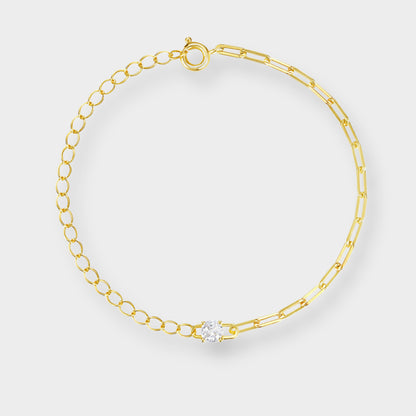 Felmeny Noelle Bracelet in Silver with Zircon