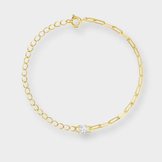 Felmeny Noelle Bracelet in Silver with Zircon