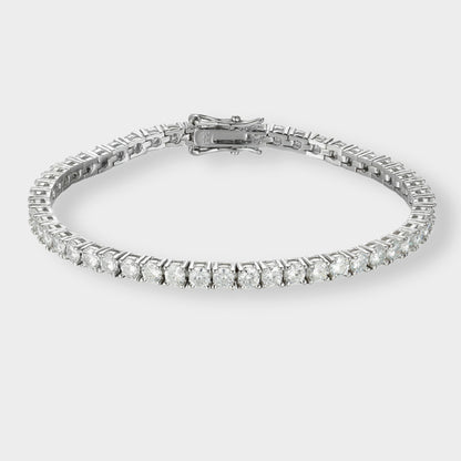 Felmeny Stelléa Bracelet in Silver with Moissanite