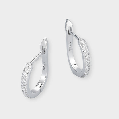 Felmeny Seralyn Earrings in Silver with Zircon