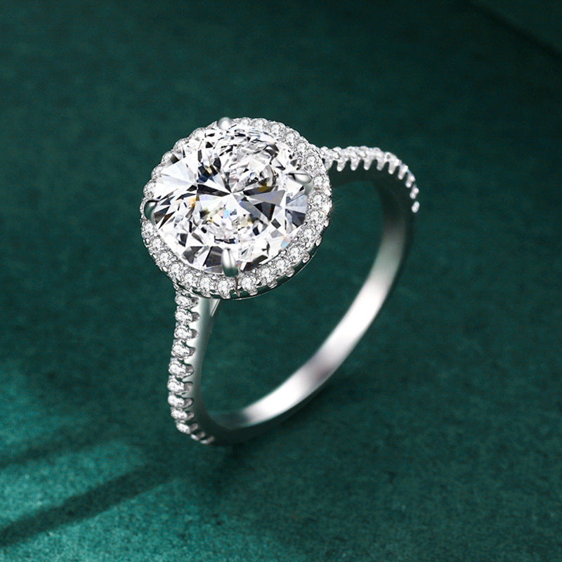 Felmeny Seraphé Ring in Silver with Moissanite