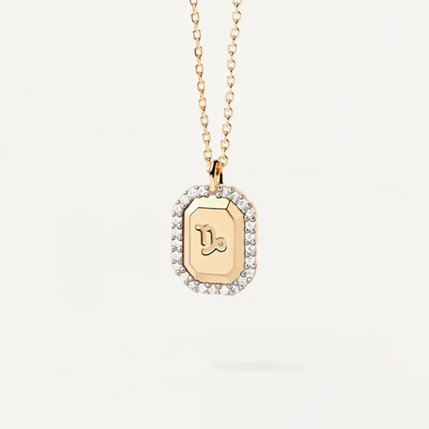 Felmeny Zodiac Signs Necklace in Silver with Zircon