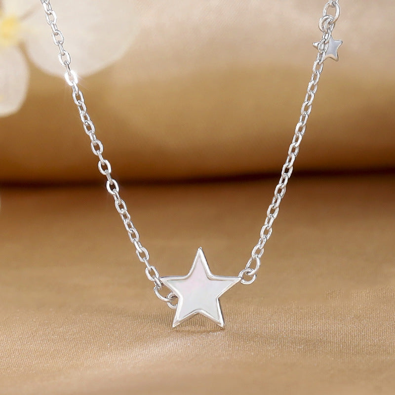 Felmeny Star Necklace in Silver
