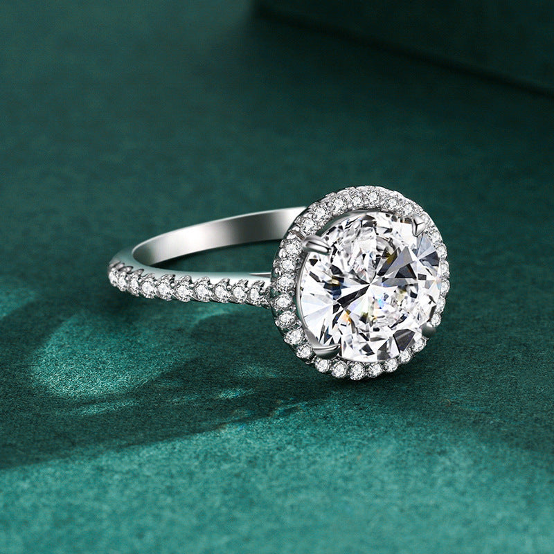 Felmeny Seraphé Ring in Silver with Moissanite