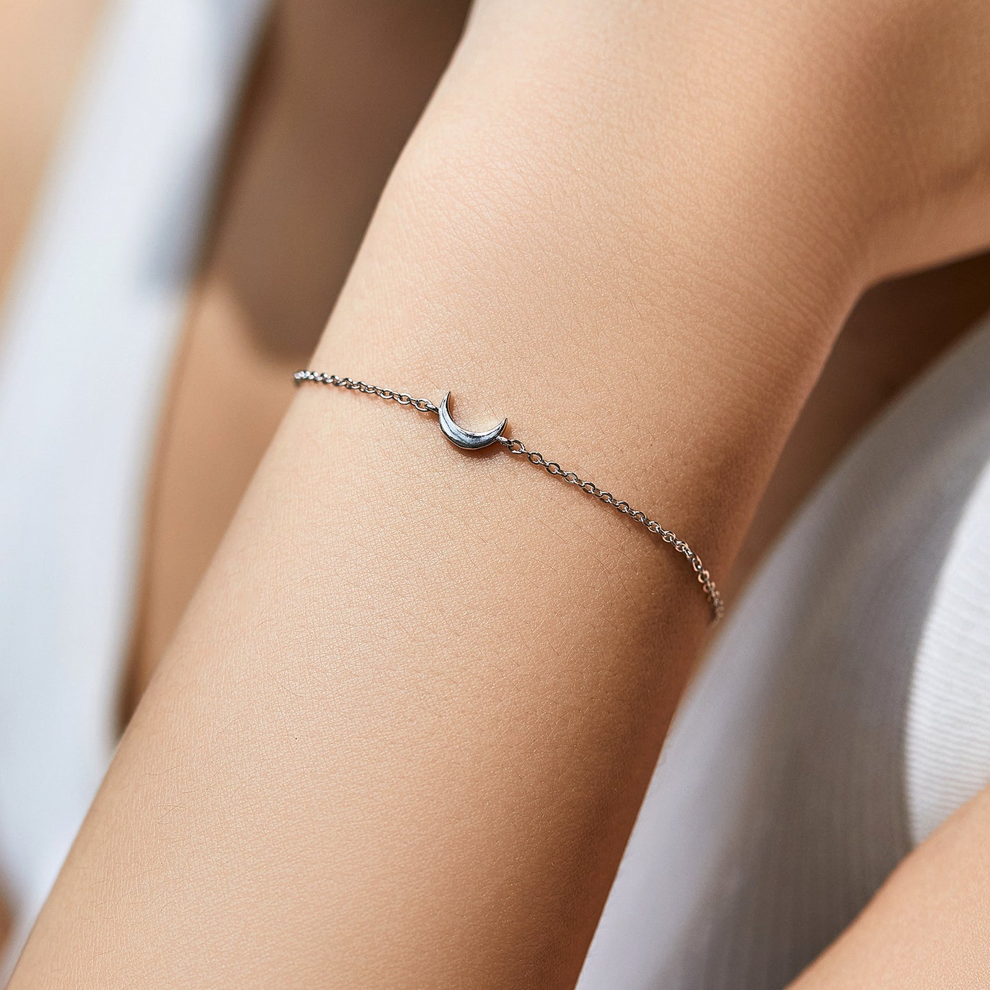Felmeny Moon Bracelet in Silver