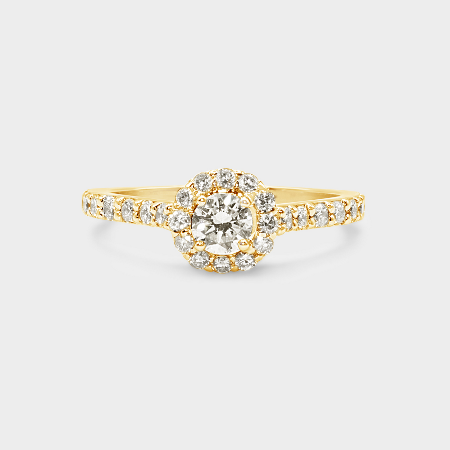 Felmeny Cerene in Gold with Diamonds