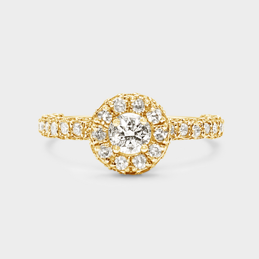 Felmeny Majesty in Gold with Diamonds