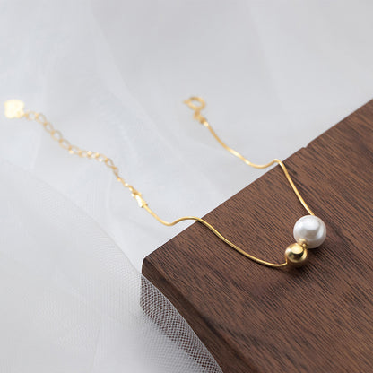 Felmeny Pearlaire Bracelet in Silver