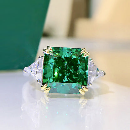 Felmeny Paraiba Ring in Silver with Zircon