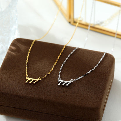 Felmeny Luck Necklace in Silver