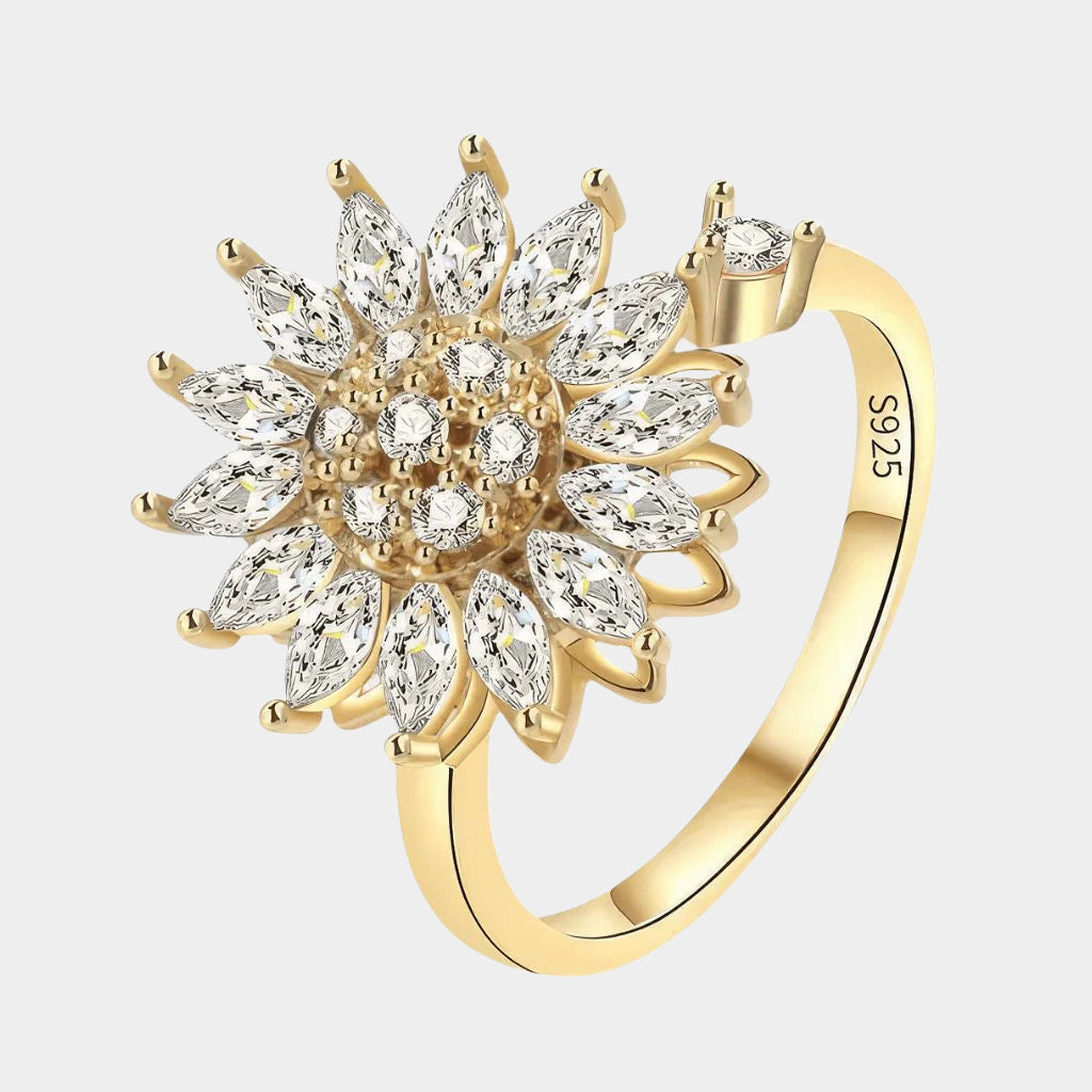 Felmeny Sun Ring in S925 Rotatable