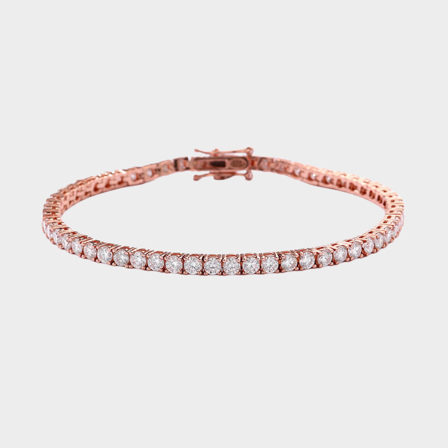 Felmeny Stelléa Bracelet in Silver with Moissanite