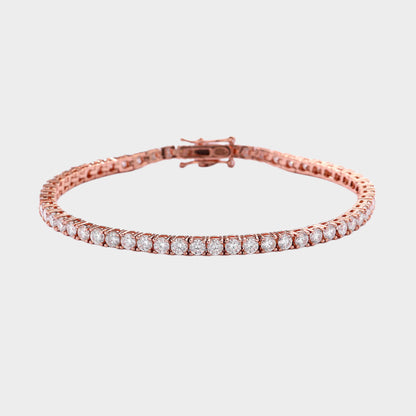 Felmeny Stelléa Bracelet in Silver with Moissanite