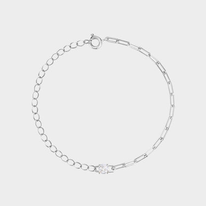 Felmeny Noelle Bracelet in Silver with Zircon
