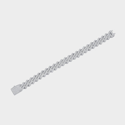 Felmeny Elysia Bracelet in Silver with Moissanite