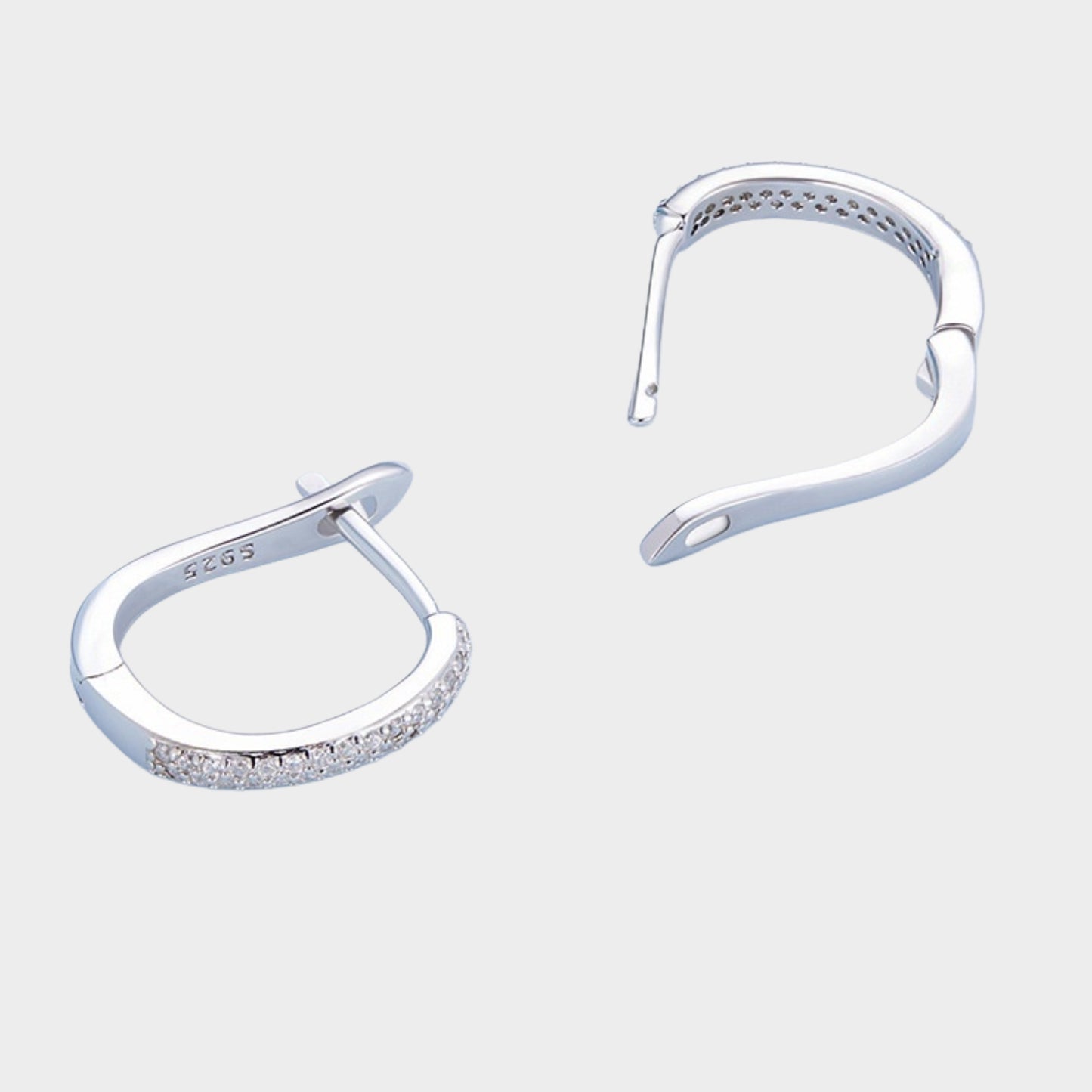 Felmeny Seralyn Earrings in Silver with Zircon