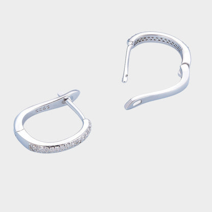 Felmeny Seralyn Earrings in Silver with Zircon