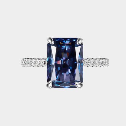 Felmeny Ice Flower Ring in Silver with Crystal