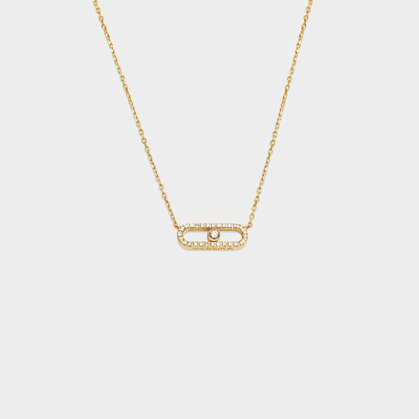 Felmeny Unity Necklace in Gold with Diamonds