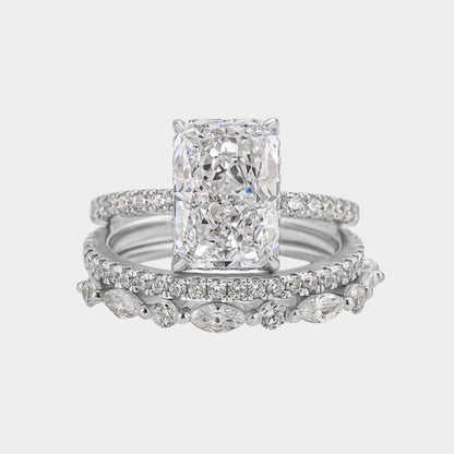 Felmeny Ice Flower II Ring in Silver with Zircon