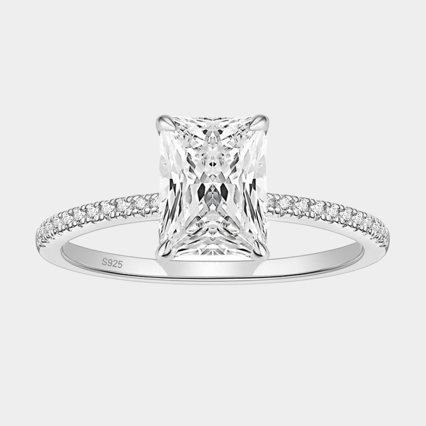 Felmeny Lucenté Ring in Silver with Zircon