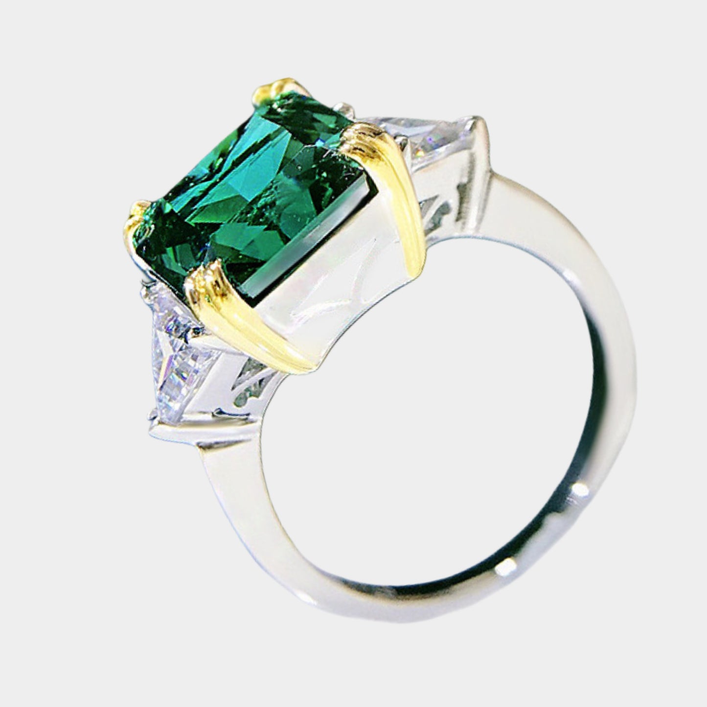Felmeny Paraiba Ring in Silver with Zircon