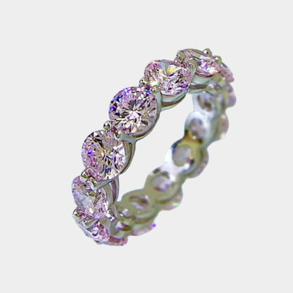 Felmeny All Stone Ring in Silver with Zircon