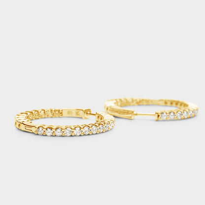 Felmeny Anello Earrings in Gold with Diamonds